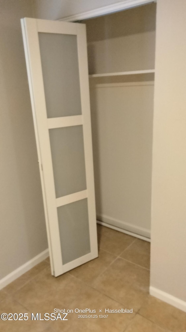 view of closet