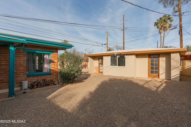 view of rear view of house