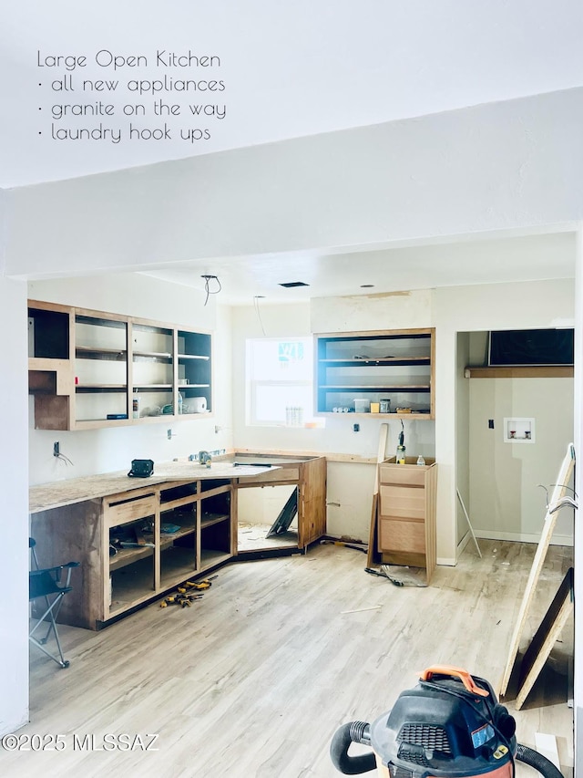 1105 S 1st Ave, Safford, AZ 85546 - kitchen with wood-type flooring