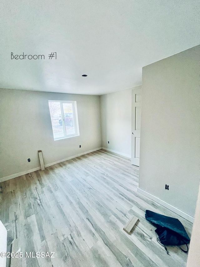 1105 S 1st Ave, Safford, AZ 85546 - spare room with light wood-type flooring