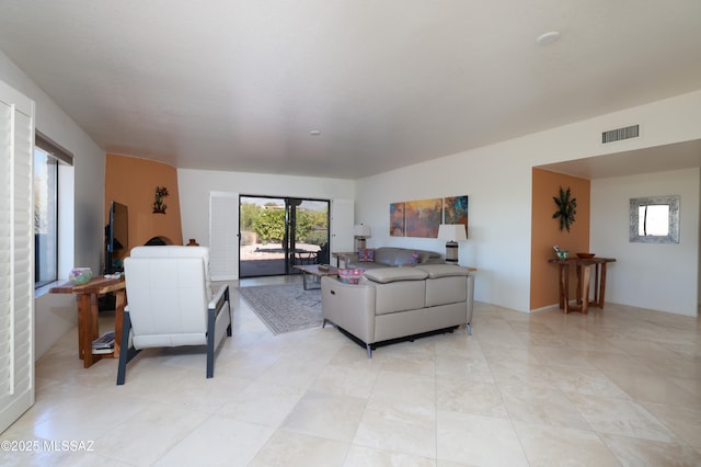 view of living room