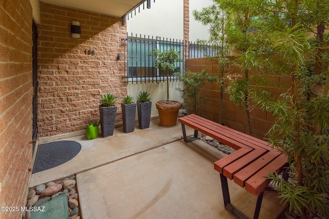 view of patio