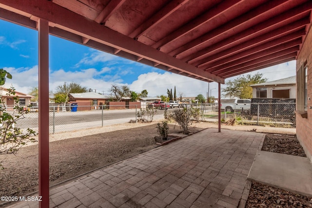 view of patio / terrace