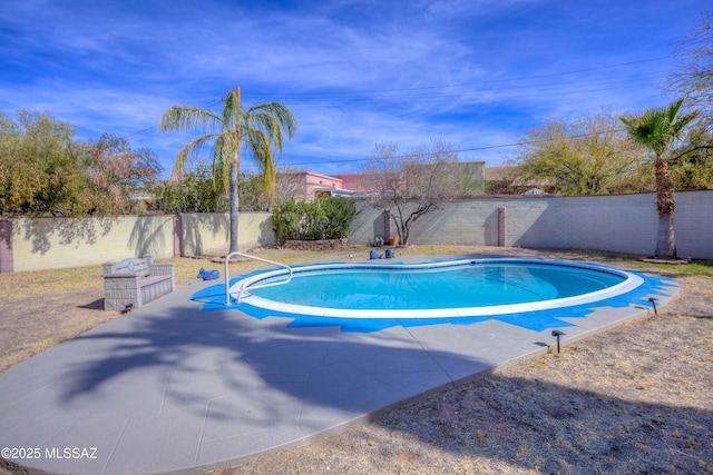 view of pool