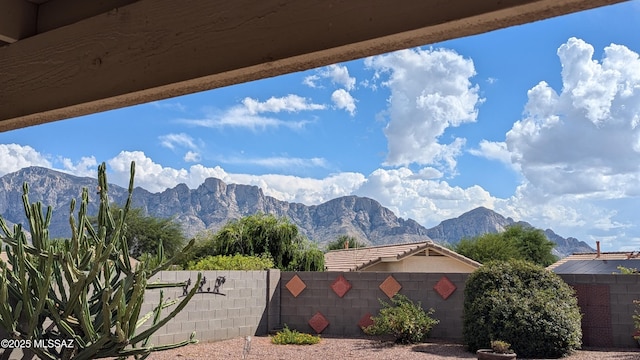 property view of mountains