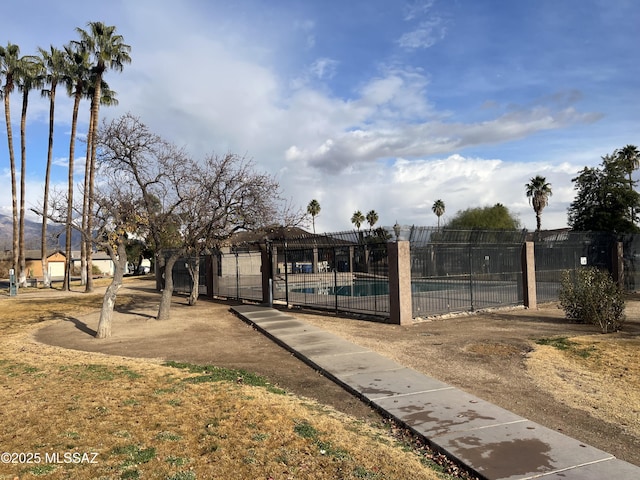 view of community featuring a pool