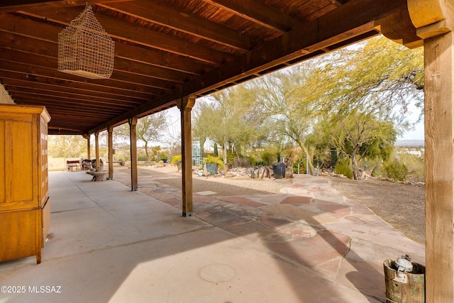 view of patio