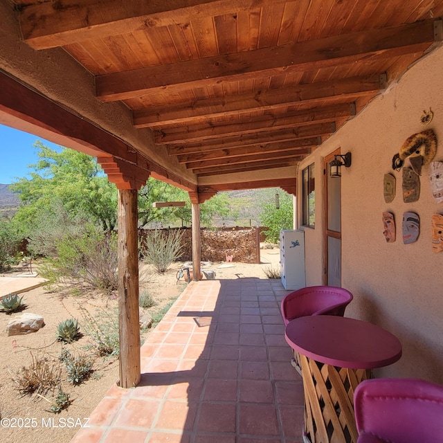 view of patio / terrace