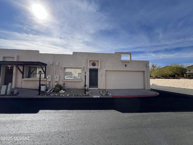 view of pueblo-style home