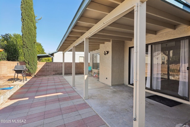 2780 W Camino Llano, Tucson, AZ 85742 - view of patio / terrace with a fenced backyard