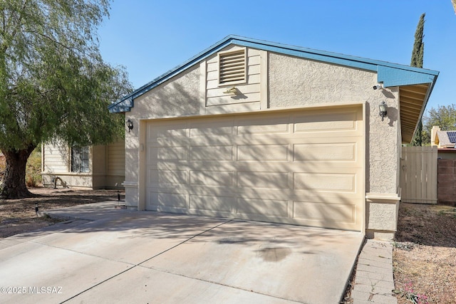 2780 W Camino Llano, Tucson, AZ 85742 - garage with fence
