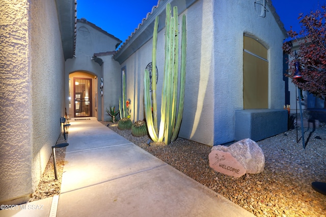 view of property entrance