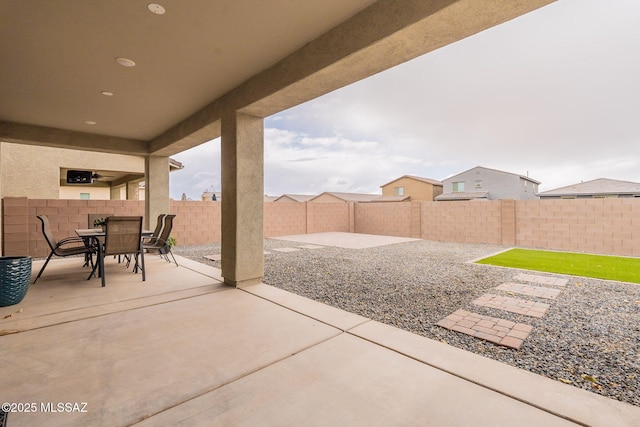 view of patio