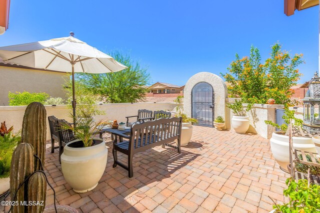 view of patio / terrace