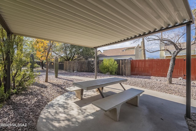 view of patio