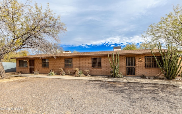 view of ranch-style house