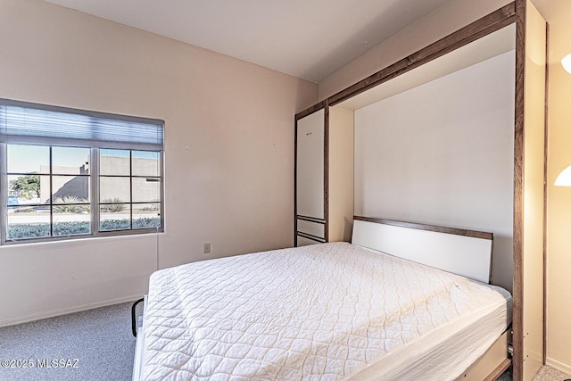 bedroom featuring carpet floors