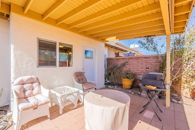 view of patio / terrace