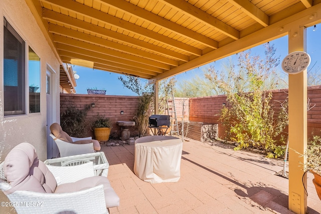 view of patio / terrace