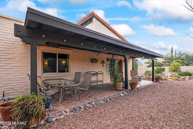 view of patio / terrace