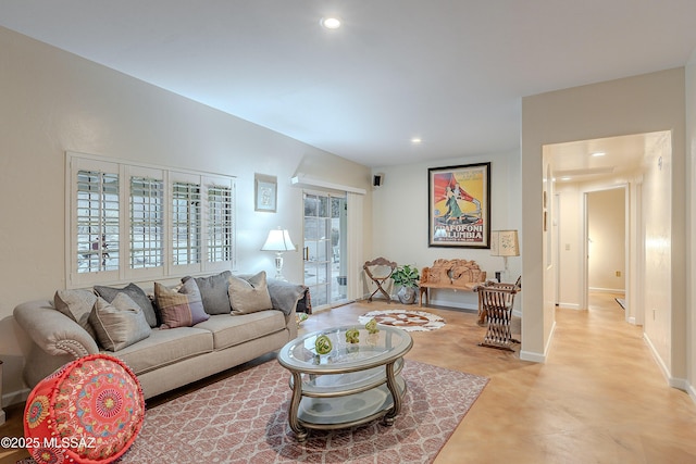 view of living room