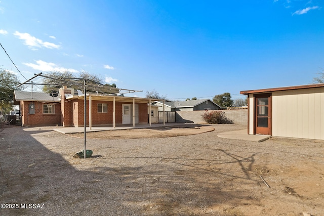 view of back of house