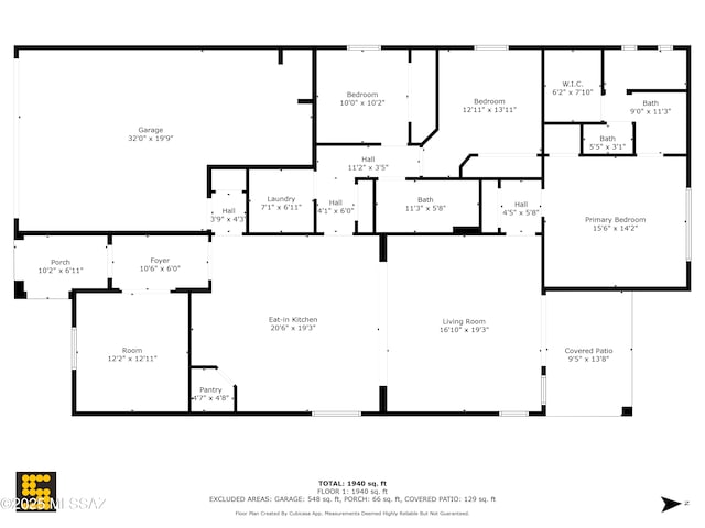 8270 W Spaulding St, Tucson, AZ 85743 - floor plan / room layout