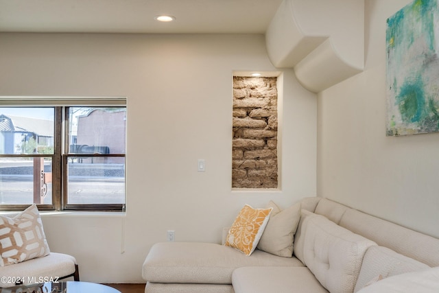 view of living room