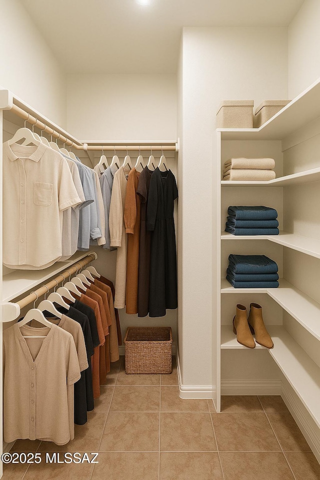 533 N Kino Springs Dr, Nogales, AZ 85621 - spacious closet featuring tile patterned flooring