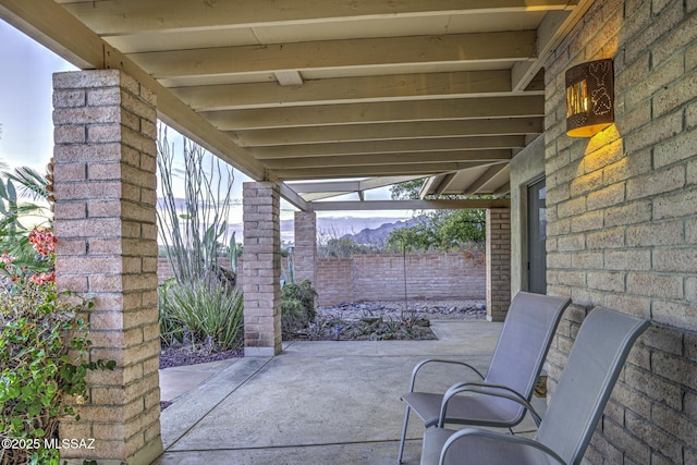 view of patio / terrace