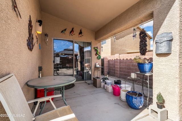 view of patio