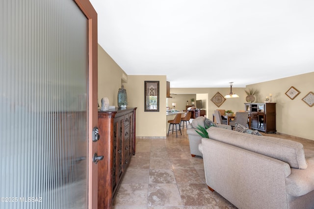 view of living room