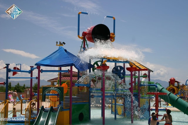 view of communal playground