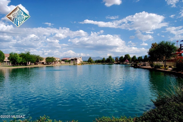 property view of water