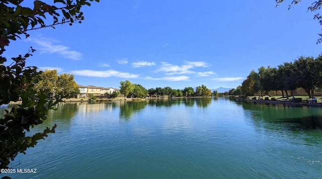 property view of water