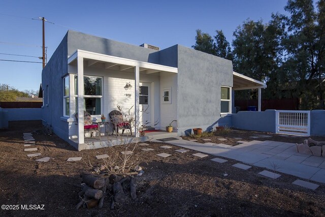 exterior space featuring a patio