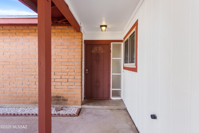 view of entrance to property