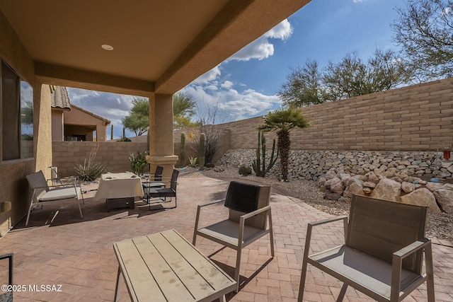 view of patio / terrace