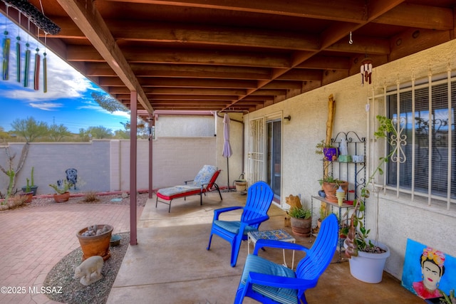 view of patio / terrace