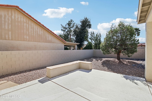 view of patio