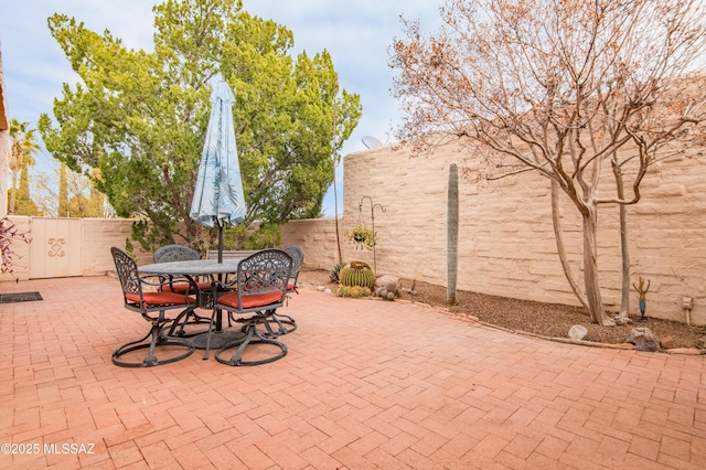 view of patio / terrace