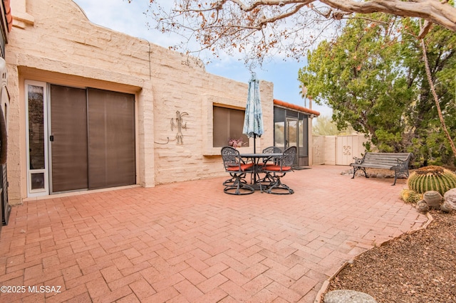 view of patio