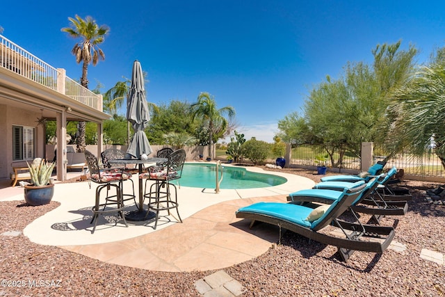 1943 W Desert Highlands Dr, Oro Valley, AZ 85737 - view of pool featuring a patio