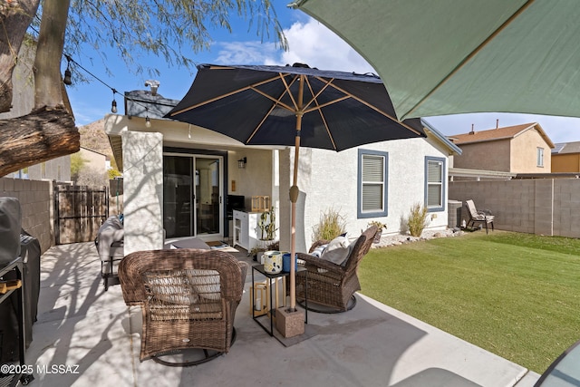 view of patio