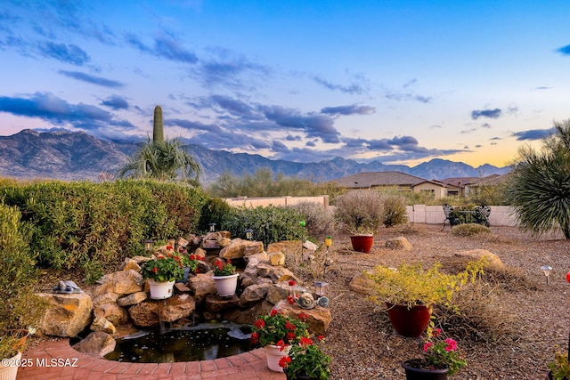 property view of mountains