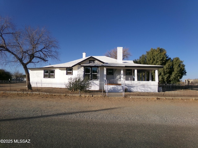 view of front of house