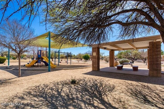 view of community playground