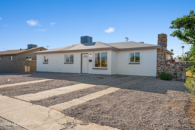 view of ranch-style home