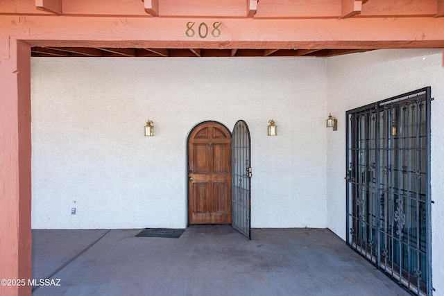 view of property entrance