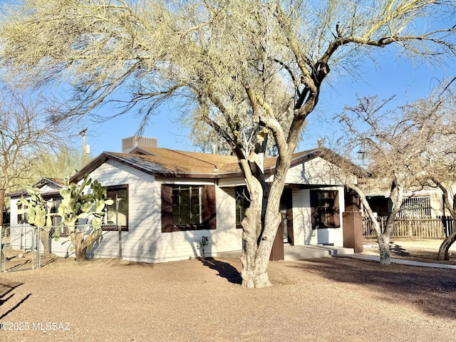 view of rear view of house